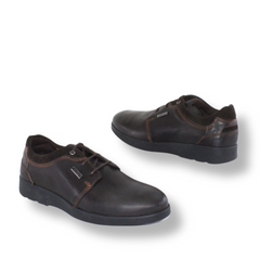 Pantofi Barbati Din Piele Naturala, Maro, Phil 3