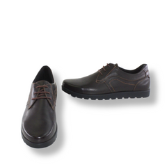 Pantofi Barbati Din Piele Naturala, Maro, Phil 4
