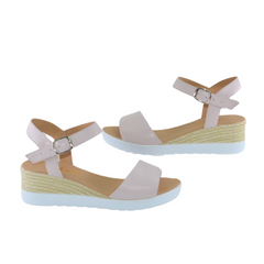 Sandale Dama din Piele Naturala,Rox,Roz 2