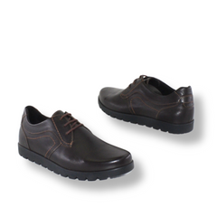 Pantofi Barbati Din Piele Naturala, Maro, Phil 4