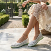 Pantofi Dama din Piele Naturala Claret