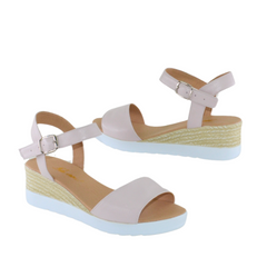 Sandale Dama din Piele Naturala,Rox,Roz 2