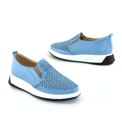 Pantofi Casual Dama Din Piele Naturala Agrata 2