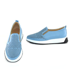 Pantofi Casual Dama Din Piele Naturala Agrata 2