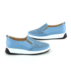 Pantofi Casual Dama Din Piele Naturala Agrata 2