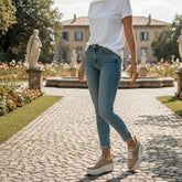 Pantofi Casual Dama Din Piele Naturala Roxi