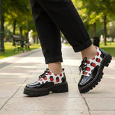 Pantofi Casual Dama Din Piele Naturala Luci 3