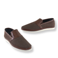 Pantofi Barbati Din Piele Naturala,Teo,Maro 2