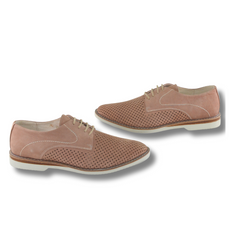 Pantofi Barbati Din Piele Naturala,Carl,Beige 2