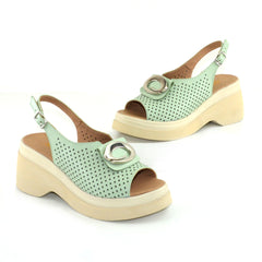 Sandale Dama Din Piele Naturala Sia 2