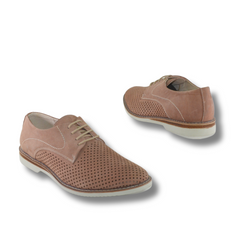 Pantofi Barbati Din Piele Naturala,Carl,Beige 2