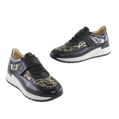 Pantofi Casual Dama Din Piele Naturala Nera 3