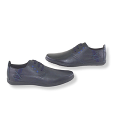 Pantofi Barbati Din Piele Naturala, Negri, Phil 8