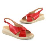 Sandale Dama Din Piele Naturala,Merina 4