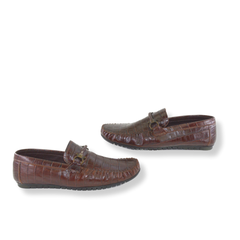 Pantofi din Piele Naturala, Maro