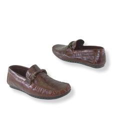 Pantofi din Piele Naturala, Maro