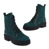 Ghete Dama Din Piele Naturala Sendi