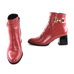 Ghete Dama Din Piele Naturala Emy