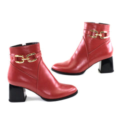 Ghete Dama Din Piele Naturala Emy