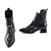 Ghete Dama Din Piele Naturala Ada