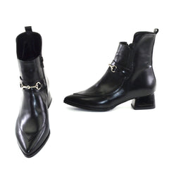 Ghete Dama Din Piele Naturala Ada