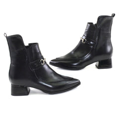 Ghete Dama Din Piele Naturala Ada