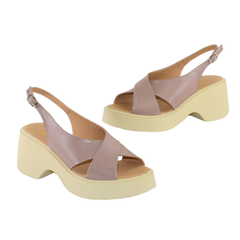 Sandale Dama Din Piele Naturala Andra 3