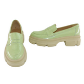 Pantofi Casual Dama Din Piele Naturala Verzi