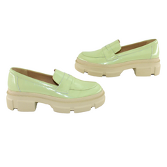 Pantofi Casual Dama Din Piele Naturala Verzi