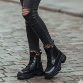 Ghete Dama Din Piele Naturala Ema