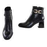 Ghete Dama Din Piele Naturala Emy 2