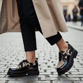 Pantofi Casual Dama Din Piele Naturala Luci 2