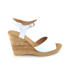 Sandale Dama Din Piele Naturala Eli Alb