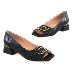 Sandale Dama Din Piele Naturala Gri Neby 2445-09