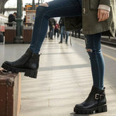 Ghete Dama Din Piele Naturala Gessica