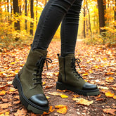 Ghete Dama din Piele Naturala Neri 2