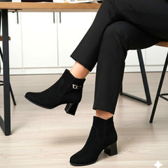 Ghete Dama din Piele Naturala Allegra 3