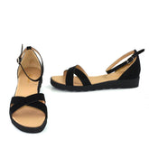 Sandale Dama Din Piele Naturala Sara Negru