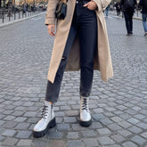 Ghete Dama Din Piele Naturala Imelda