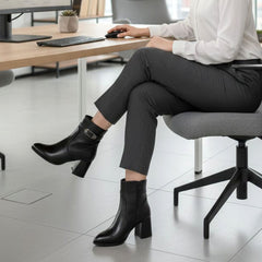 Ghete Dama din Piele Naturala Allegra