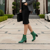 Ghete Dama din Piele Naturala Antonella