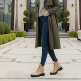 Ghete Dama din Piele Naturala Rosmunda