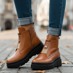 Ghete Dama Din Piele Naturala Mirabella