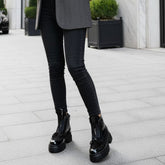 Ghete Dama Din Piele Naturala Stefi