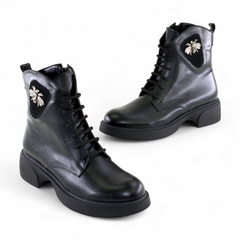 Ghete Dama din Piele Naturala Elvera 3