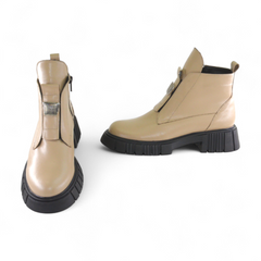 Ghete Dama din Piele Naturala Rosmunda