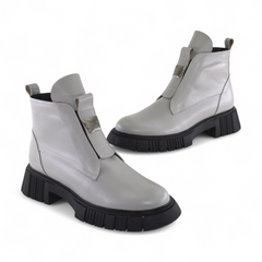 Ghete Dama din Piele Naturala Rosmunda 2