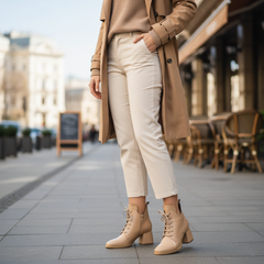 Ghete Dama din Piele Naturala Luisella