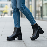 Ghete Dama din Piele Naturala Ottavia 3