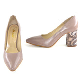 Pantofi Eleganti Dama din piele Naturala Adelina 3